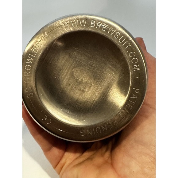 Code Forty Brew 32oz/1liter SS Growler Brewsuit Stainless Steel - Picture 4 of 6